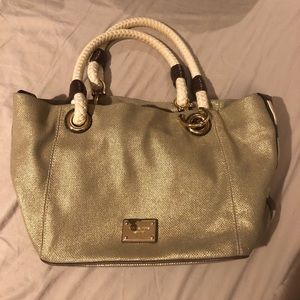 Michael Kors gold purse